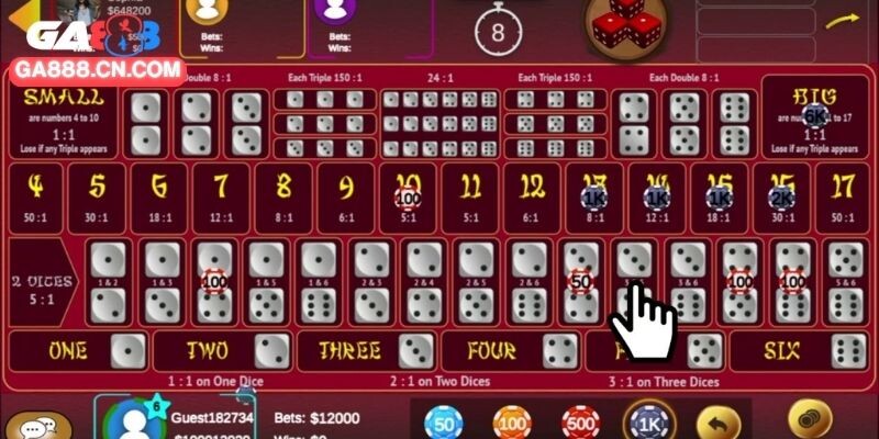 Cách Chơi Sicbo GA888 Chi Tiết Và Dễ Hiểu Nhất Hiện Nay